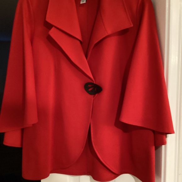 Joseph Ribkoff red jacket, size 8 - Picture 1 of 4